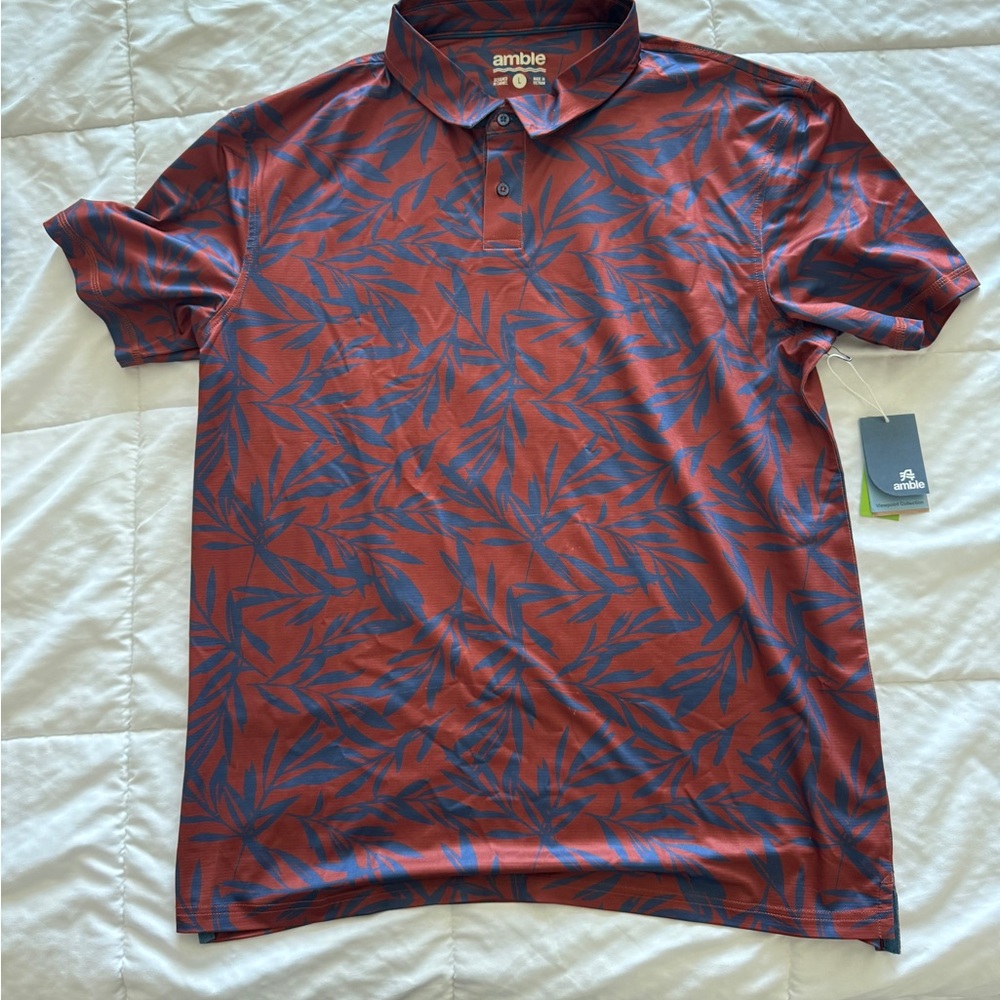 AMBLE Golf Polo Brand New With Tags